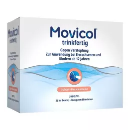 MOVICOL 25 ml sáček připravený k pití Perorální roztok, 30 ks