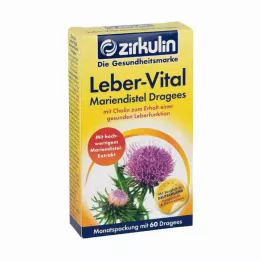 ZIRKULIN Liver Vital Milk Thistle potahované tablety, 60 ks