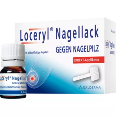 LOCERYL Lak na nehty proti plísním nehtů DIREKT-Aplikace, 2,5 ml