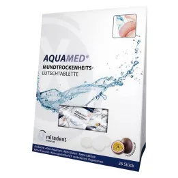 MIRADENT Pastilky pro sucho v ústech Aquamed, 60 g