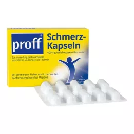 PROFF Kapsle proti bolesti 400 mg, 20 ks