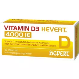 VITAMIN D3 HEVERT 4 000 I.U. tablet, 60 ks