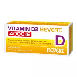 Vitamin D3 Hevert 4 000 IU tablety, 60 ks