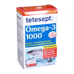 TETESEPT Omega-3 1000 kapslí, 80 kapslí