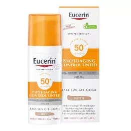 Eucerin Sun CC gel-krém tónovaná střední LSF 50 + , 50 ml