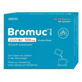 BROMUC akut Junior 100 mg prostředek proti kašli P.H.e.L.z.E., 20 ks