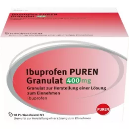 IBUPROFEN PUREN Granule 400 mg pro přípravu roztoku k podání, 50 ks