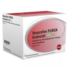 IBUPROFEN PUREN Granule 400 mg pro přípravu roztoku k podání, 50 ks