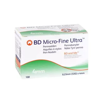 BD Jehly Micro-Fine Ultra Pen 0,23x4 mm, 100 ks