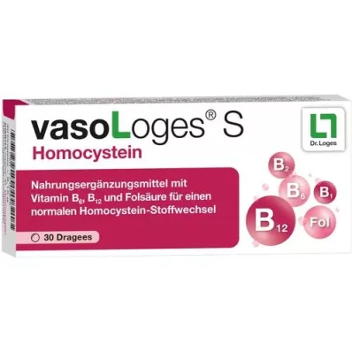 VASOLOGES S Homocystein potahované tablety, 30 ks