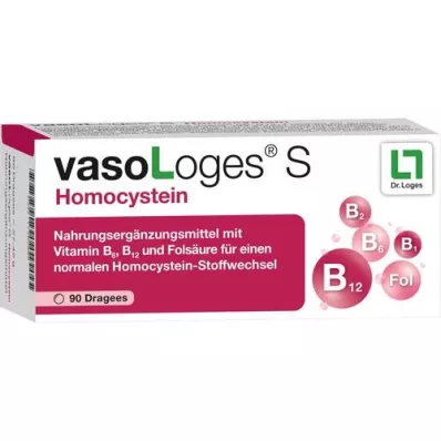 VASOLOGES S Homocystein potahované tablety, 90 ks