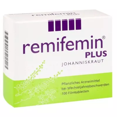 REMIFEMIN plus třezalka tečkovaná potahované tablety, 100 ks