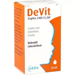 DEVIT Kapky 2400 I.U./ml Perorální kapky, 10 ml