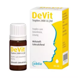 Devit 2400 IU/ml perorální kapky, 10 ml