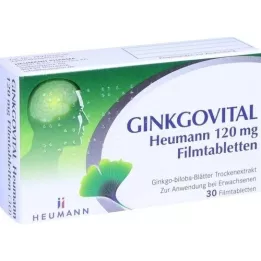 GINKGOVITAL Heumann 120 mg potahované tablety, 30 ks