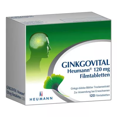GINKGOVITAL Heumann 120 mg potahované tablety, 120 ks