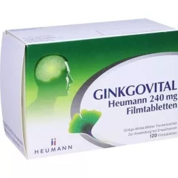 GINKGOVITAL Heumann 240 mg potahované tablety, 120 ks
