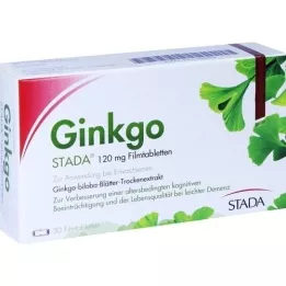 GINKGO STADA 120 mg potahované tablety, 30 ks