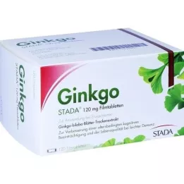 GINKGO STADA 120 mg potahované tablety, 120 kusů