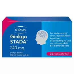 GINKGO STADA 240 mg potahované tablety, 30 ks