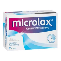 MICROLAX Klystýr s rektálním roztokem, 9X5 ml