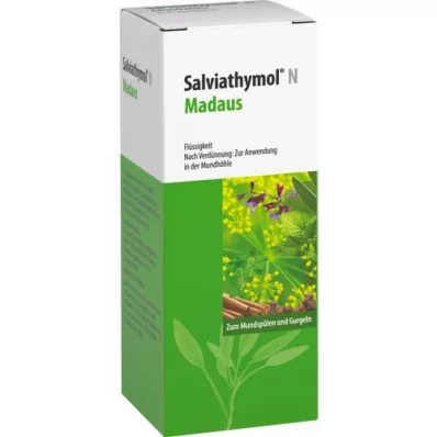 SALVIATHYMOL N Madaus kapky, 100 ml