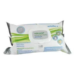 MIKROZID univerzální ubrousky Premium 100 ks s plochým koncem, 1 ks