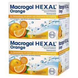 MACROGOL HEXAL Orange Plv.z.Her.e.Ls.z.Einn.Btl., 100 ks