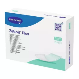 ZETUVIT Plus extra silný absorpční obklad, sterilní 15x20 cm, 10 ks
