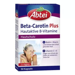 ABTEI Beta-karoten Plus Skin Active B Vitamins Kps, 50 ks