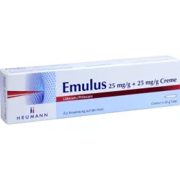 EMULUS 25 mg/g + 25 mg/g krému, 30 g