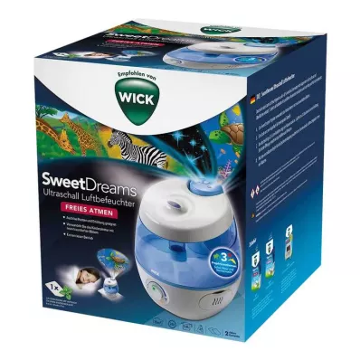 WICK Ultrazvukový zvlhčovač vzduchu SweetDreams 2v1, 1 ks
