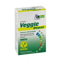 VEGGIE Depot Vitamins+Minerals Tablets, 60 kapslí