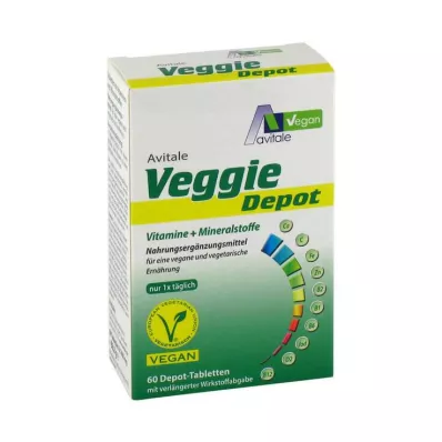 VEGGIE Depot Vitamins+Minerals Tablets, 60 kapslí VEGGIE Depot Vitamins+Minerals Tablets, 60 kapslí