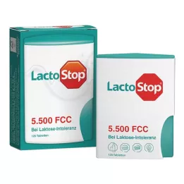 LACTOSTOP 5 500 FCC Tablety click dispenser, 120 ks