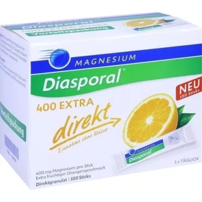 MAGNESIUM DIASPORAL 400 Extra direct granulí, 100 ks