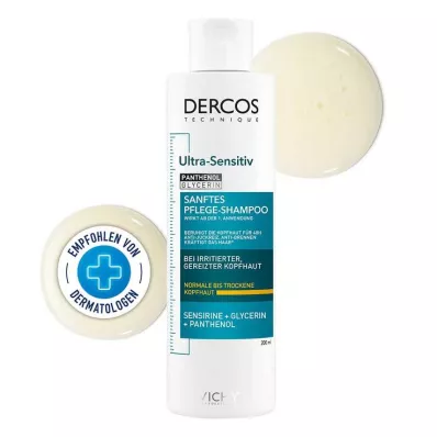 Vichy Dercos Ultra-Sensitive šampon pro suchou pleť, 200 ml