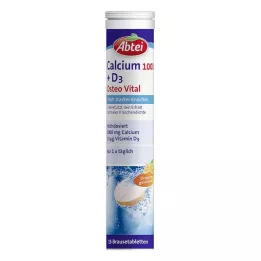ABTEI Calcium 1000+D3 Osteo Vital šumivé tablety, 15 ks
