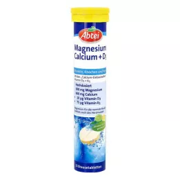 ABTEI Magnesium Calcium+D3 šumivé tablety, 15 ks