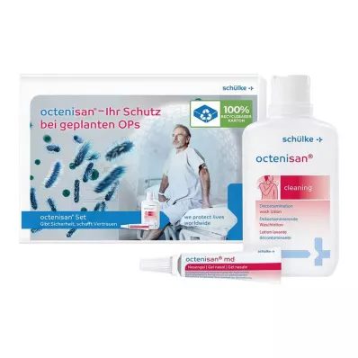 Octenisan set mycí mléko + nosní gel, 1 ks