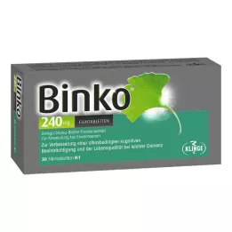 BINKO 240 mg potahované tablety, 30 ks