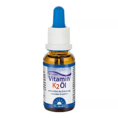 Vitamin K2 olej Dr.Jacob`s drops, 20 ml Vitamin K2 olej Dr.Jacob`s drops, 20 ml