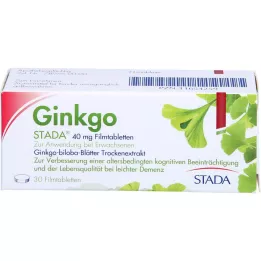 GINKGO STADA 40 mg potahované tablety, 30 ks