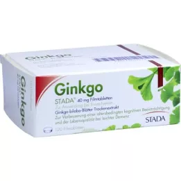 GINKGO STADA 40 mg potahované tablety, 120 kusů
