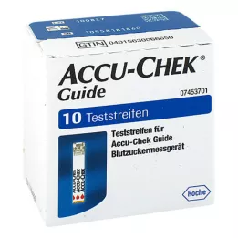 ACCU-CHEK Vodicí testovací proužky, 1x10 ks