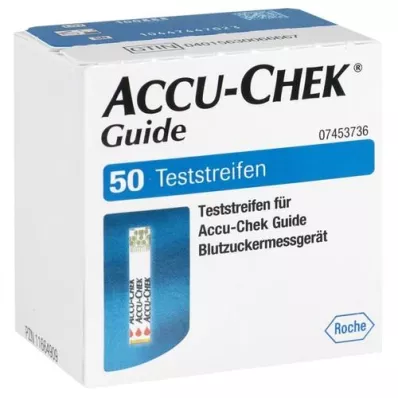 ACCU-CHEK Vodicí testovací proužky, 1X50 ks