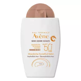 AVENE Minerální sluneční fluid SPF 50+ tónovaný, 40 ml