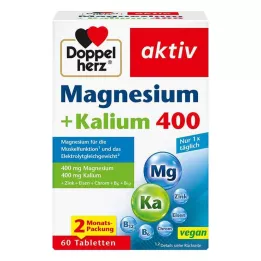 DOPPELHERZ Hořčík+draslík tablety, 60 ks