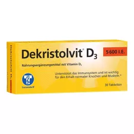 DEKRISTOLVIT D3 5 600 I.U. tablet, 30 ks