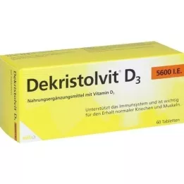 DEKRISTOLVIT D3 5 600 I.U. tablet, 60 ks